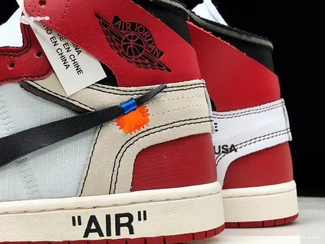 80% Off Sale Chicago Jordan 1 Retro Off-White Air Ten The AA3834-101 0326